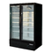 Ec Fan Motors Upright Glass Door Freezer For Pizza Energy Saving