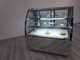 Fan Cooling Dessert Display Cabinet With Inner LED Lights Under Each Shelf / Top