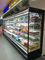 SASO Retail Refrigerated Display Cases , Refrigerated Fruits Display Cabinets