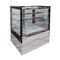 Stainless Steel Base Refrigerated Bakery Display cupcake Case