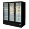 Fan Cooling Glass Door Freezer Merchandiser With Dixell Digital Thermostat